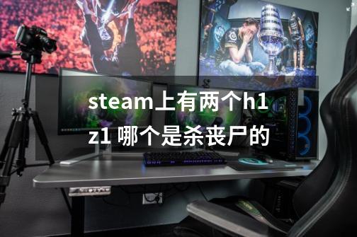 steam上有两个h1z1 哪个是杀丧尸的-第1张-游戏信息-龙启网