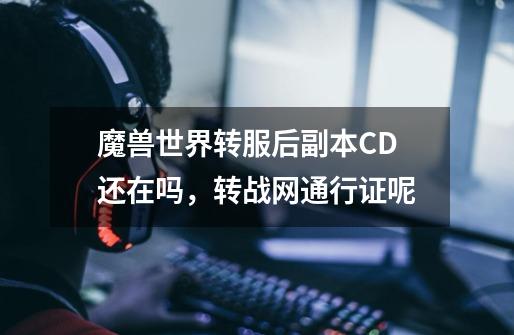 魔兽世界转服后副本CD还在吗，转战网通行证呢-第1张-游戏信息-龙启网