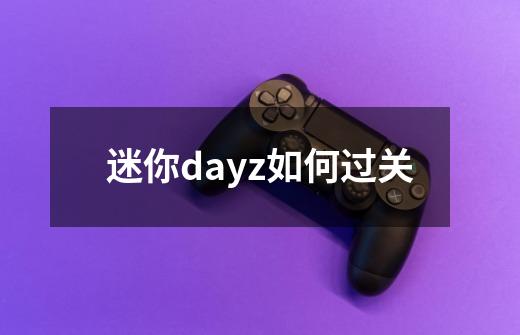 迷你dayz如何过关-第1张-游戏信息-龙启网