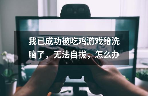 我已成功被吃鸡游戏给洗脑了，无法自拔，怎么办-第1张-游戏信息-龙启网