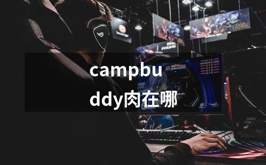 campbuddy肉在哪-第1张-游戏信息-龙启网