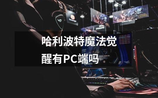 哈利波特魔法觉醒有PC端吗-第1张-游戏信息-龙启网