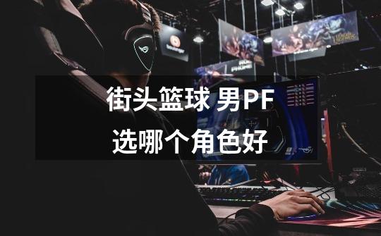 街头篮球 男PF 选哪个角色好-第1张-游戏信息-龙启网