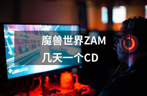 魔兽世界ZAM几天一个CD-第1张-游戏信息-龙启网