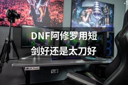 DNF阿修罗用短剑好还是太刀好-第1张-游戏信息-龙启网