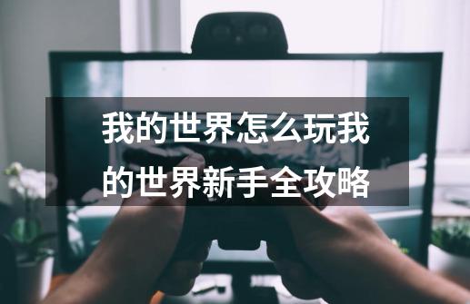 我的世界怎么玩我的世界新手全攻略-第1张-游戏信息-龙启网