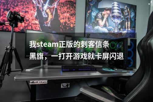 我steam正版的刺客信条黑旗，一打开游戏就卡屏闪退-第1张-游戏信息-龙启网