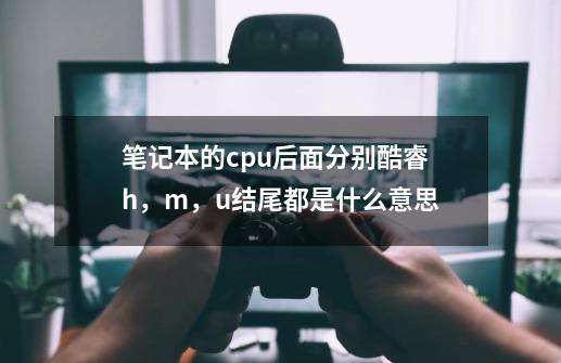 笔记本的cpu后面分别酷睿h，m，u结尾都是什么意思-第1张-游戏信息-龙启网