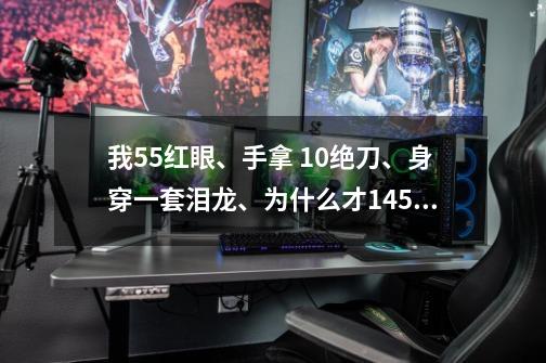 我55红眼、手拿 10绝刀、身穿一套泪龙、为什么才1450功-第1张-游戏信息-龙启网