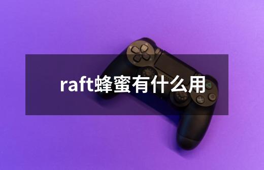 raft蜂蜜有什么用-第1张-游戏信息-龙启网