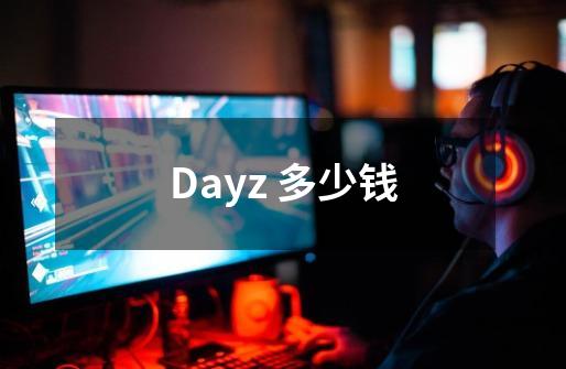 Dayz 多少钱-第1张-游戏信息-龙启网