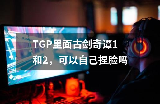 TGP里面古剑奇谭1和2，可以自己捏脸吗-第1张-游戏信息-龙启网