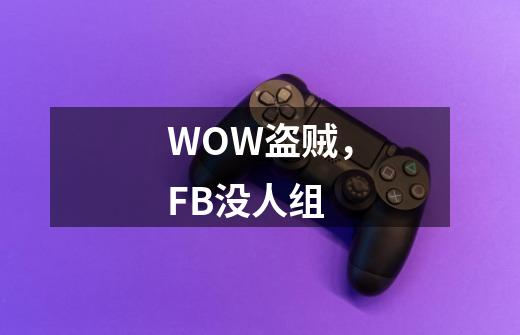 WOW盗贼，FB没人组-第1张-游戏信息-龙启网