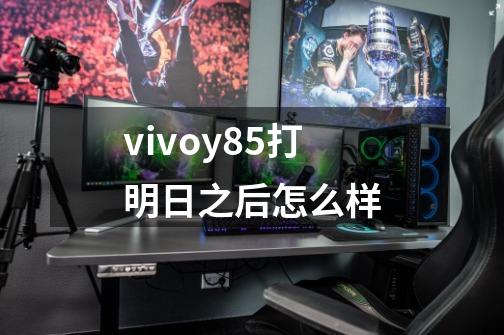 vivo+y85打明日之后怎么样-第1张-游戏信息-龙启网