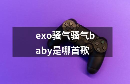 exo骚气骚气baby是哪首歌-第1张-游戏信息-龙启网