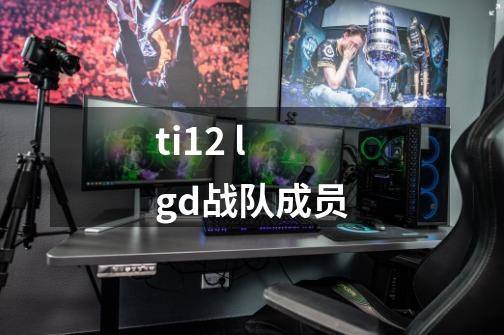 ti12 lgd战队成员-第1张-游戏信息-龙启网