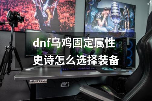 dnf乌鸡固定属性史诗怎么选择装备-第1张-游戏信息-龙启网