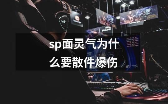 sp面灵气为什么要散件爆伤-第1张-游戏信息-龙启网