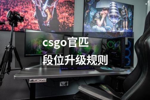 csgo官匹段位升级规则-第1张-游戏信息-龙启网