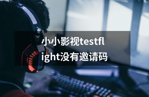 小小影视testflight没有邀请码-第1张-游戏信息-龙启网