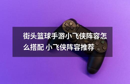 街头篮球手游小飞侠阵容怎么搭配 小飞侠阵容推荐-第1张-游戏信息-龙启网