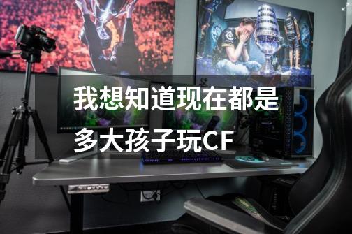 我想知道现在都是多大孩子玩CF-第1张-游戏信息-龙启网