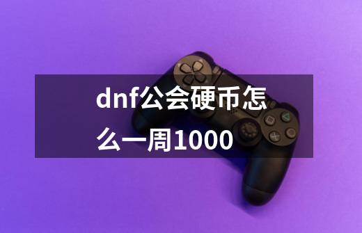 dnf公会硬币怎么一周1000-第1张-游戏信息-龙启网