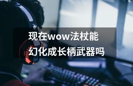 现在wow法杖能幻化成长柄武器吗-第1张-游戏信息-龙启网