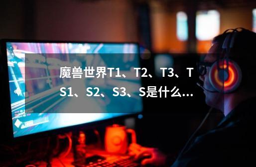 魔兽世界T1、T2、T3、T...... S1、S2、S3、S....是什么意思-第1张-游戏信息-龙启网