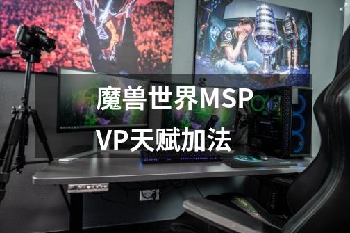 魔兽世界MSPVP天赋加法-第1张-游戏信息-龙启网