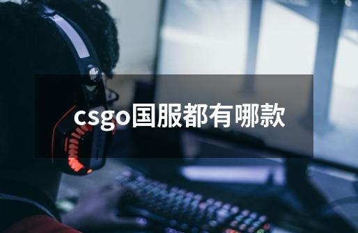 csgo国服都有哪款-第1张-游戏信息-龙启网