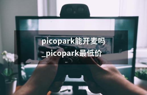 picopark能开麦吗_picopark最低价-第1张-游戏信息-龙启网