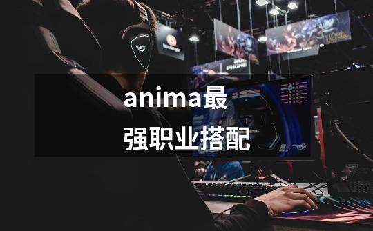 anima最强职业搭配-第1张-游戏信息-龙启网