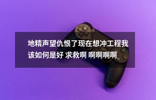 地精声望仇恨了现在想冲工程我该如何是好 求救啊 啊啊啊啊-第1张-游戏信息-龙启网