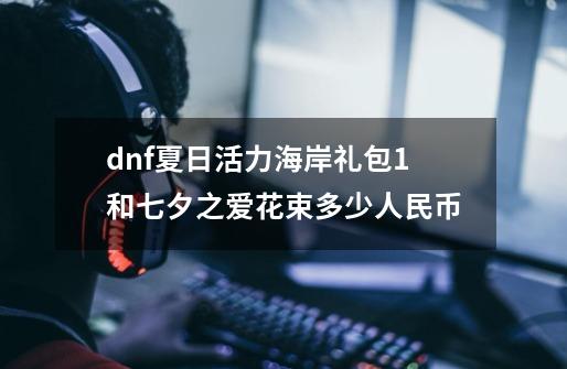 dnf夏日活力海岸礼包1和七夕之爱花束多少人民币-第1张-游戏信息-龙启网