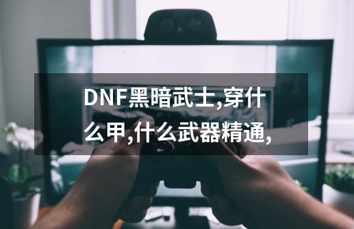 DNF黑暗武士,穿什么甲,什么武器精通,-第1张-游戏信息-龙启网