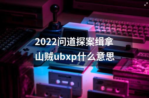 2022问道探案缉拿山贼ubxp什么意思-第1张-游戏信息-龙启网