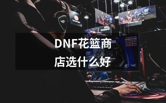 DNF花篮商店选什么好-第1张-游戏信息-龙启网