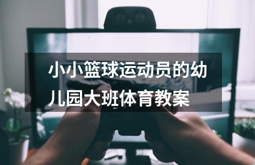 小小篮球运动员的幼儿园大班体育教案-第1张-游戏信息-龙启网