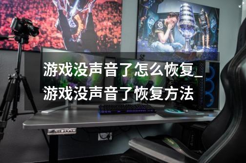 游戏没声音了怎么恢复_游戏没声音了恢复方法-第1张-游戏信息-龙启网