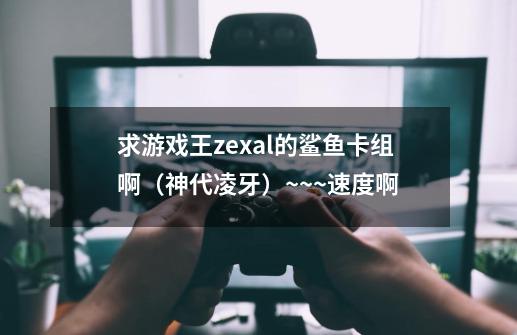 求游戏王zexal的鲨鱼卡组啊（神代凌牙）~~~速度啊-第1张-游戏信息-龙启网