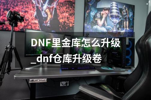 DNF里金库怎么升级_dnf仓库升级卷-第1张-游戏信息-龙启网