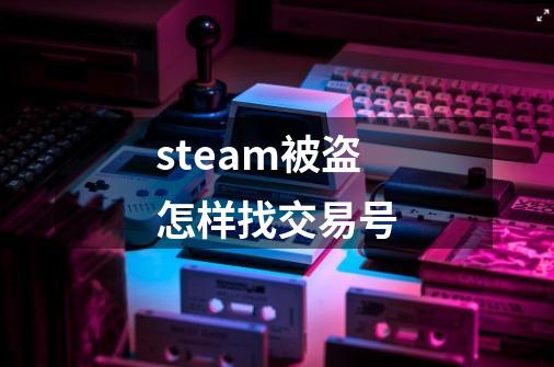 steam被盗怎样找交易号-第1张-游戏信息-龙启网