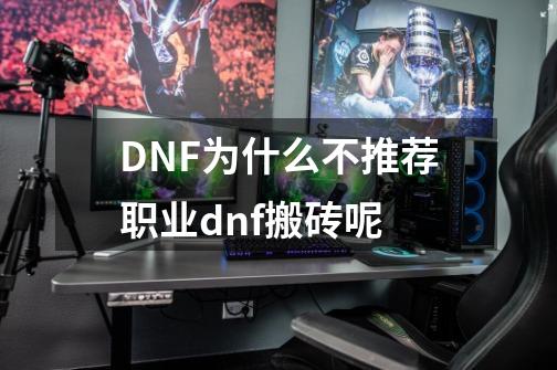 DNF为什么不推荐职业dnf搬砖呢-第1张-游戏信息-龙启网