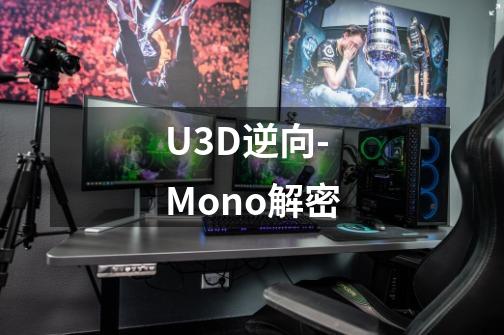 U3D逆向-Mono解密-第1张-游戏信息-龙启网