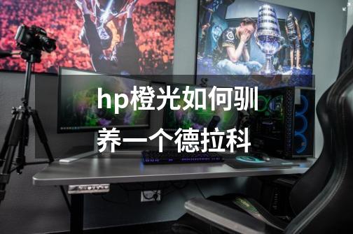 hp橙光如何驯养一个德拉科-第1张-游戏信息-龙启网